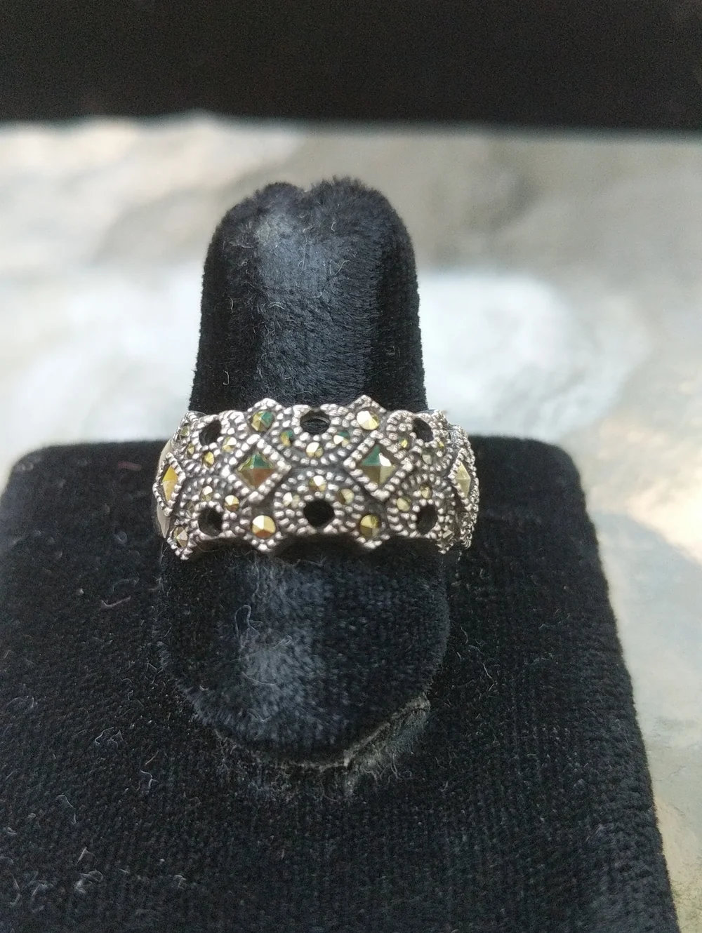 Judith Jack Sterling Silver Ring